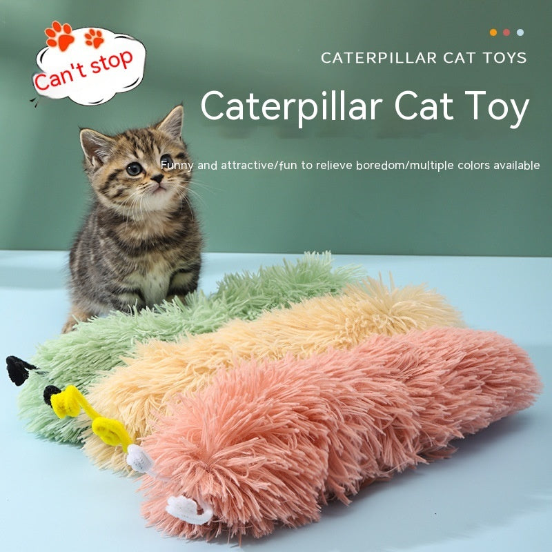 Caterpillar Ringing Paper Toy Self-Hi Relieving Stuffy And Bite-Resistant