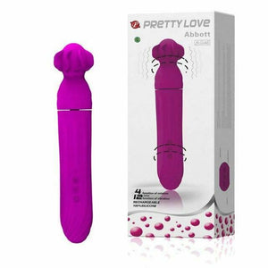 Pretty Love Rotating G Spot Clitoral Vibrator Clitoris Stimulation Nipple Massage