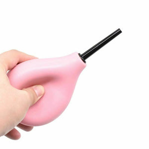 225Ml Pink Douche Enema Bulb Anal Cleaner Rectal Syringe Colon Cleaning