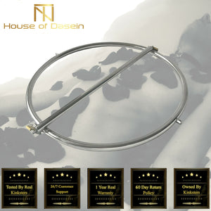House Of Dasein Stainless Steel Bondage Ring Standing Walking Restraints Bdsm Kink Fetish