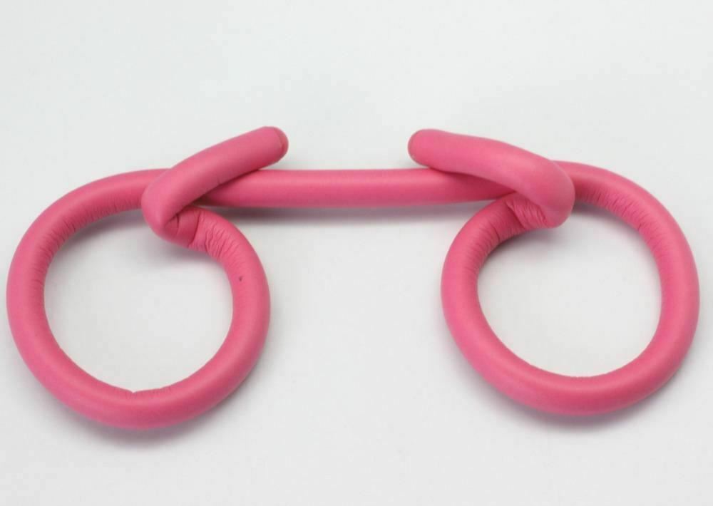 House Of Dasein Pink Foam Spanking Tie Bondage Sponge Wire Restraints Wrist Cuffs Bdsm Fetish