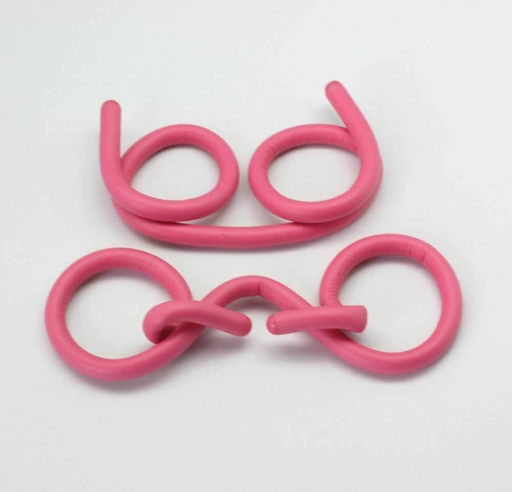 House Of Dasein Pink Foam Spanking Tie Bondage Sponge Wire Restraints Wrist Cuffs Bdsm Fetish