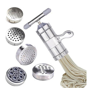 Manual Noodle Maker Pasta Machine With Pressing Moulds Kitchenware