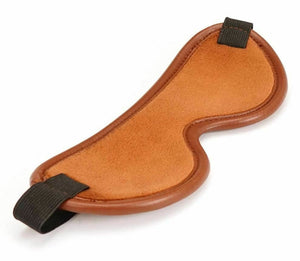 Brown Leather Blindfold Bdsm Bondage Restraints Sensory Deprivation Fetish