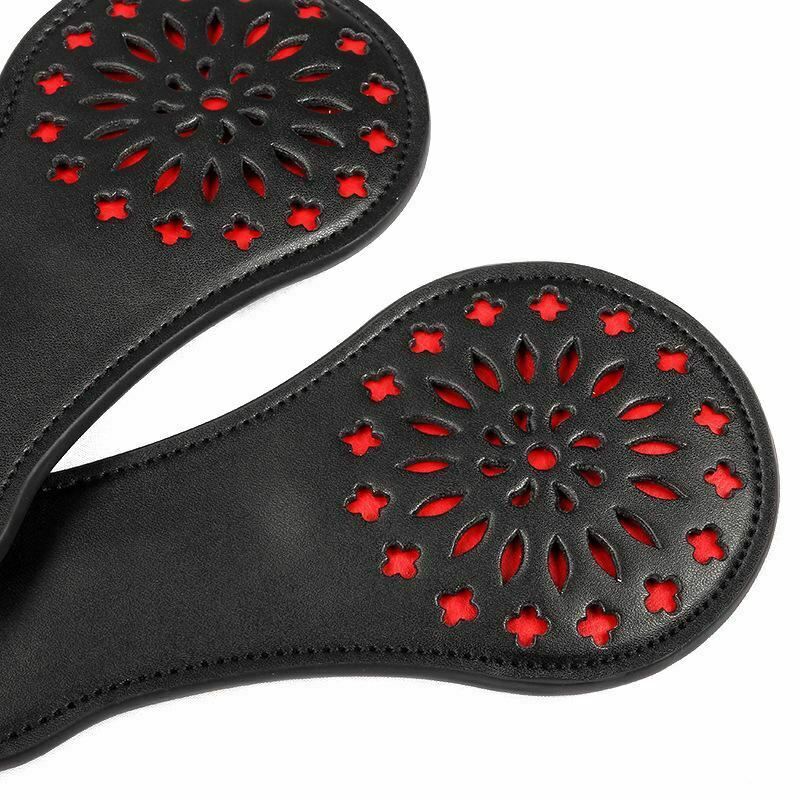 House Of Dasein Black And Red Spanking Paddle Impact Toy Fetish Bondage Sex Whip Bdsm