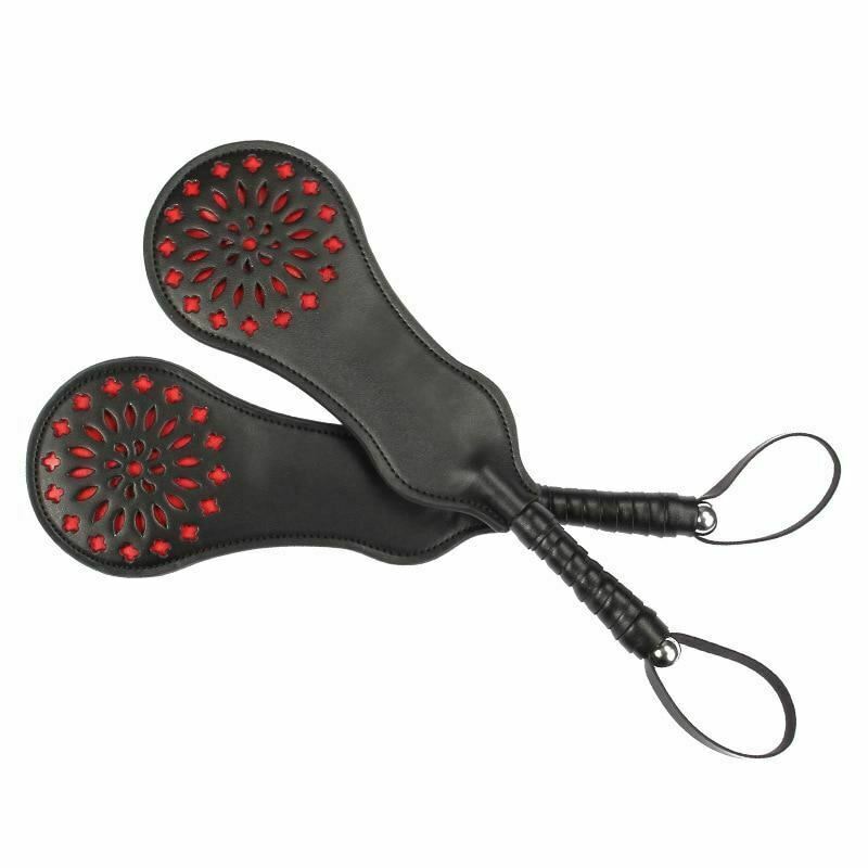 House Of Dasein Black And Red Spanking Paddle Impact Toy Fetish Bondage Sex Whip Bdsm