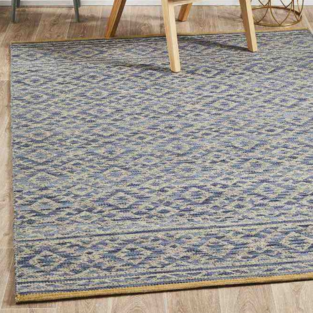 Relic 130 Blue By Rug Culture 320 X 230Cm Rectangle