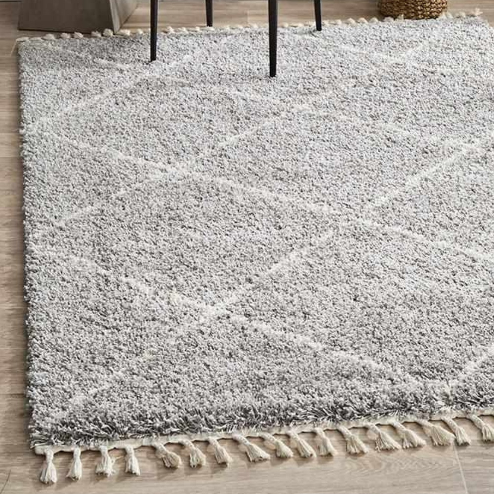 Saffron 22 Silver By Rug Culture 290 X 200Cm Rectangle