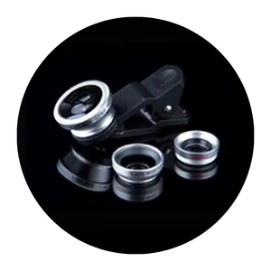 Phone Lens Fisheye 0.67X Wide Angle Zoom Camera Kit For Photography Enthusiasts