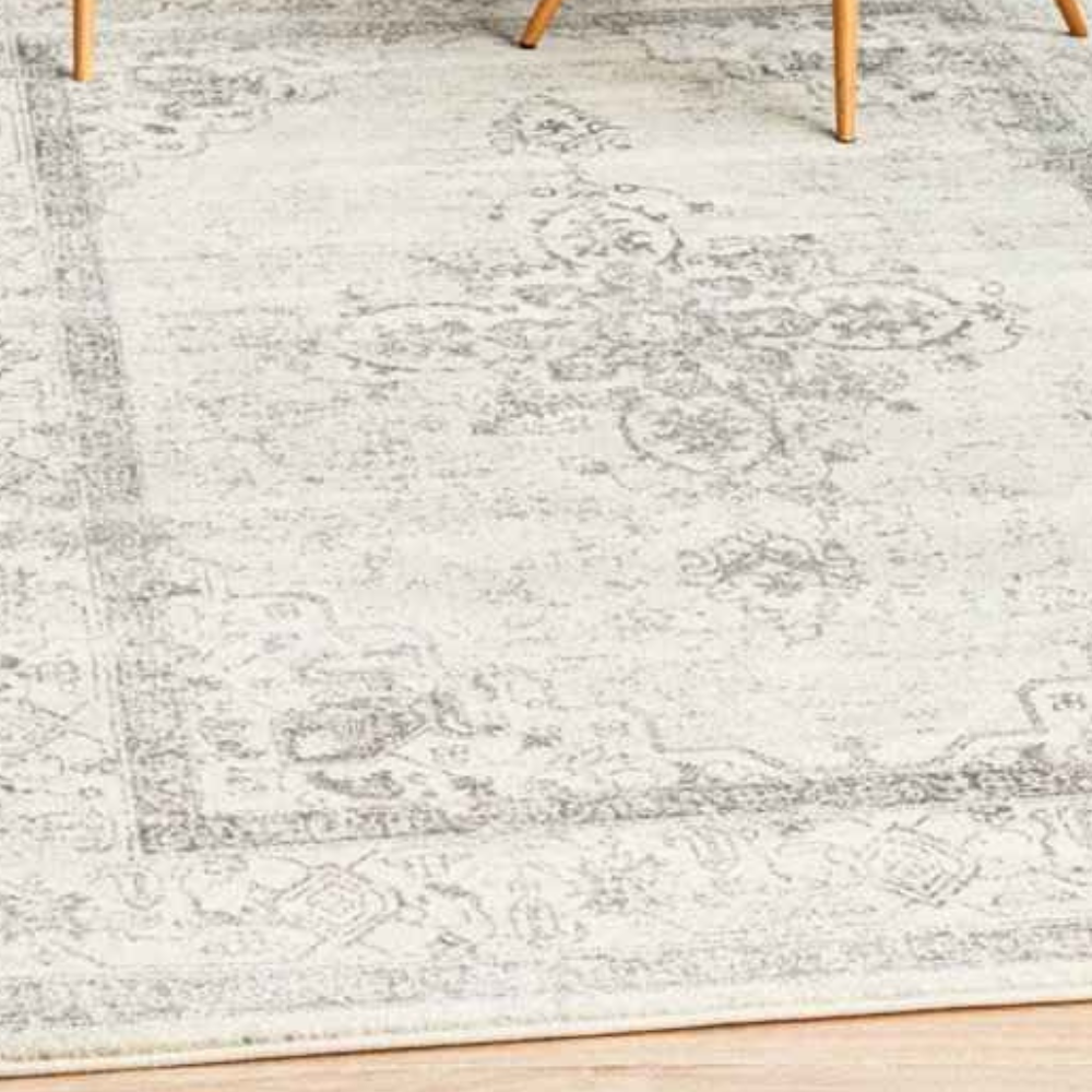 Century 977 Silver By Rug Culture Rectangle