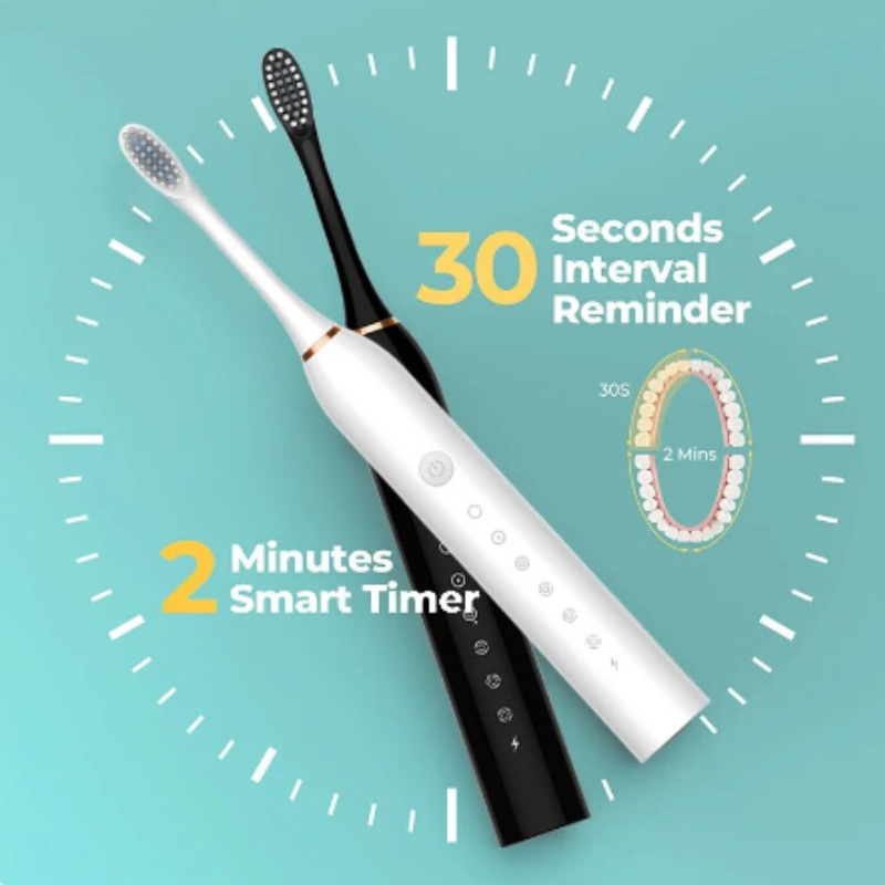 Smart Electric Sonic Toothbrush Rechargeable Usb Electronic Teeth Brush Ipx7