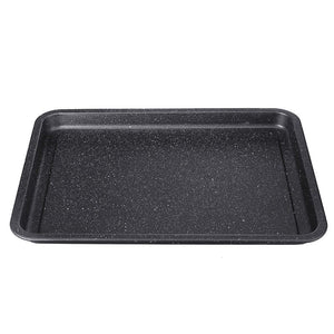 Black Non Stick Mesh Pan Oven Baking Grill Tray Basket