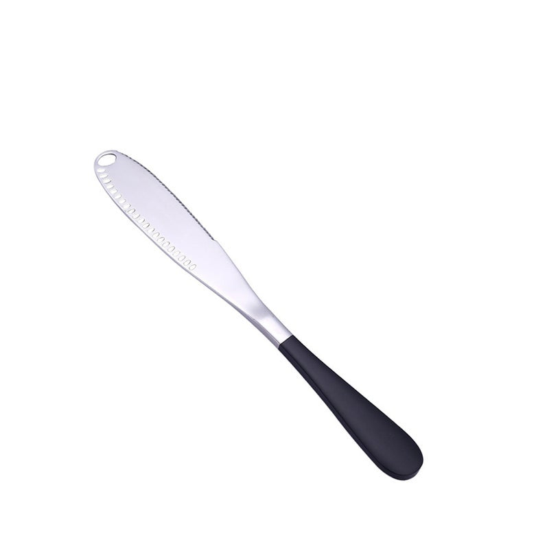 Multifunction Cheese Butter Knife With Hole Jam Spreader Breakfast Tool