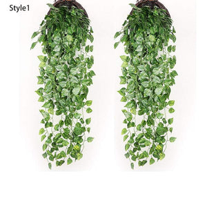 Artificial Ivy Vine Hanging Leaf Plants Garland Home Decor