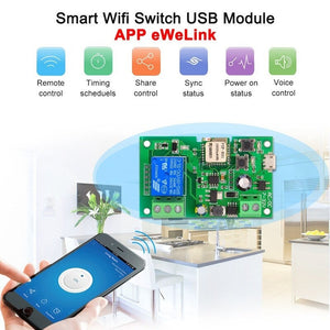 2Pcs Dc5v 12V 24V 32V Wifi Switch Wireless Relay Module