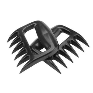 Bbq Accessories Meat Shredder Cooking Fork Bear Claws Black