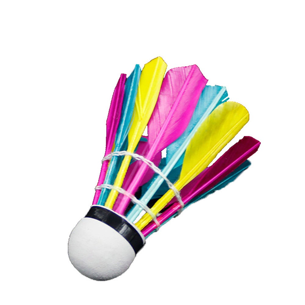 2Sets 3Pieces / Badminton Balls Professional Colorful For Training Shuttlecocks Durable Accessories