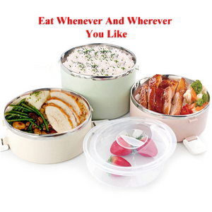 2/3/4 Layers Stainless Steel Thermal Lunch Boxes Portable Food Container