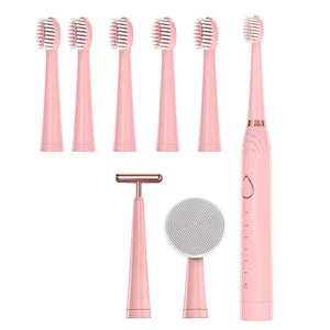 3 In 1 Multifunction Electric Smart Timer Sonic Cleaning Toothbrush For Dental Care