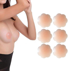 Women's Accessories 3 Pairs Reusable Adhesive Silicone Nipple Covers Bra Alternative