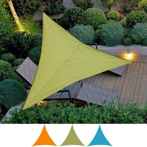 Triangle Sun Shade Sail Lightweight Cover Shelter Waterproof Outdoor Tent 300 X Cm