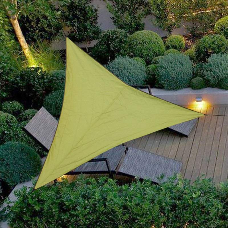 Triangle Sun Shade Sail Lightweight Cover Shelter Waterproof Outdoor Tent 300 X Cm