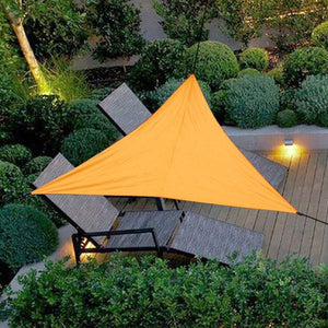 Triangle Sun Shade Sail Lightweight Cover Shelter Waterproof Outdoor Tent 300 X Cm