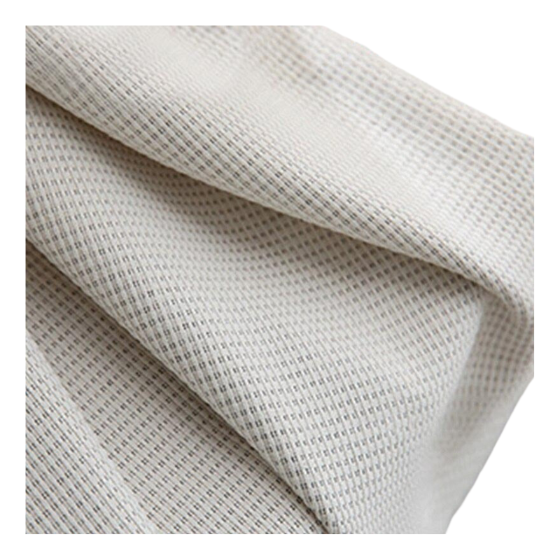 400 Centimetre Beige Modern Waffle Plaid Curtain For Living Room Bedroom Dining Balcony