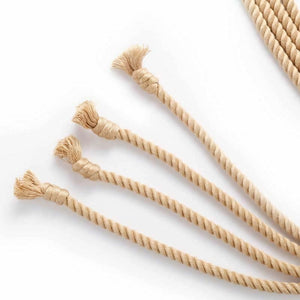 House Of Dasein Bdsm Handmade Shibari Rope Whip Soft Cotton Flogger Impact Toy Spanking Fetish