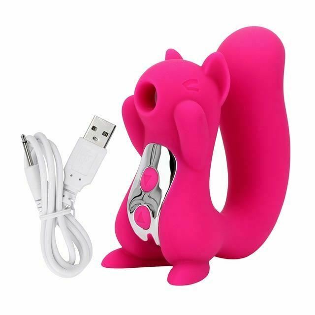 House Of Dasein Novelty Squirrel Vibrator Sucking Vibrating Clitoris Suction Nipple Play Women