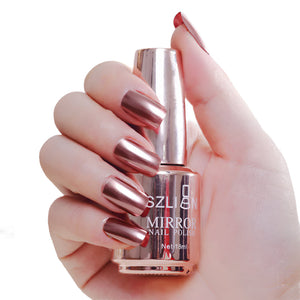 Mirror Silver Nail Polish Metal Colour Stainless Steel For Art Application