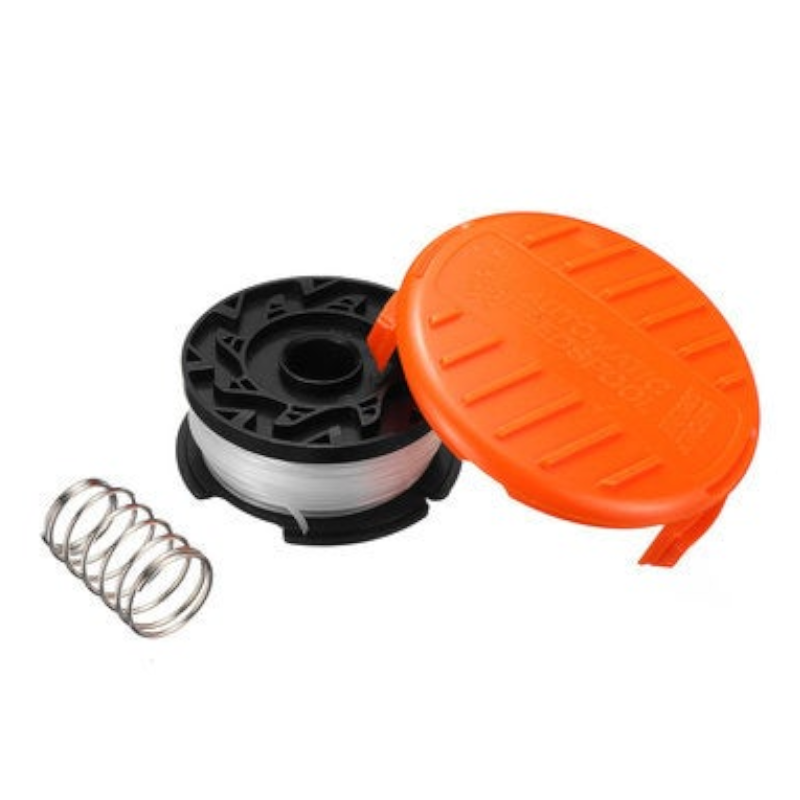 30 Inch Trimmer Line With Replacement Spool Cap Cover Spring For Blackdecker String Trimmers