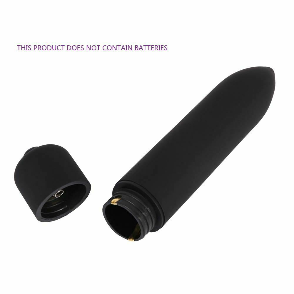 Powerful Frequency Black Mini Bullet Vibrator Clitoris G Spot Stimulator