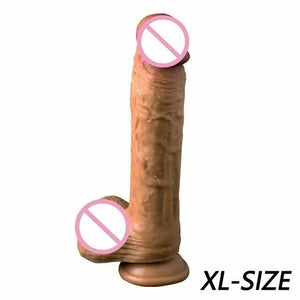 House Of Dasein Super Soft Realistic Penis Dildo Suction Cup Dong Small / Medium Large