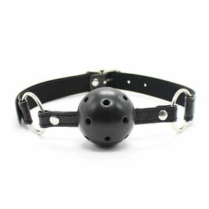 House Of Dasein 4 Pcs / Set Black Bdsm Beginners Starter Kit Heart Paddle Blindfold Cuffs Ball Gag