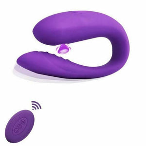 Wearable U Shape Sucking Vibrator G Spot Clitoral Orgasm Women