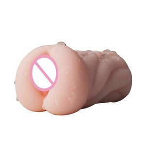 Realistic Handheld Masturbator Bdsm Silicone Pussy Mouth Anal