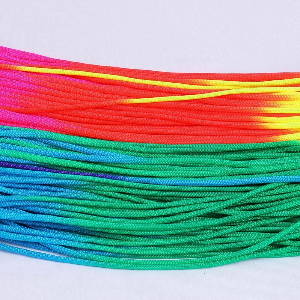 House Of Dasein Rainbow Paracord 7 Strand 10M Colourful Bondage Shibari Rope Bdsm