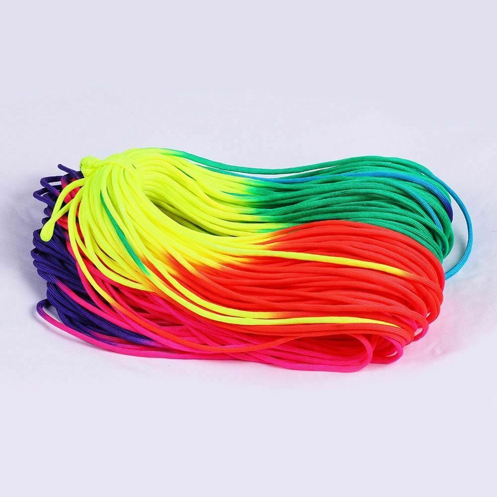 House Of Dasein Rainbow Paracord 7 Strand 10M Colourful Bondage Shibari Rope Bdsm