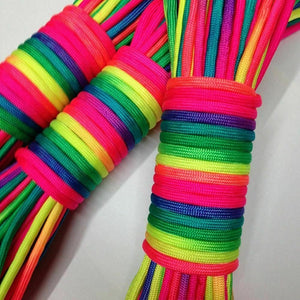 House Of Dasein Rainbow Paracord 7 Strand 10M Colourful Bondage Shibari Rope Bdsm