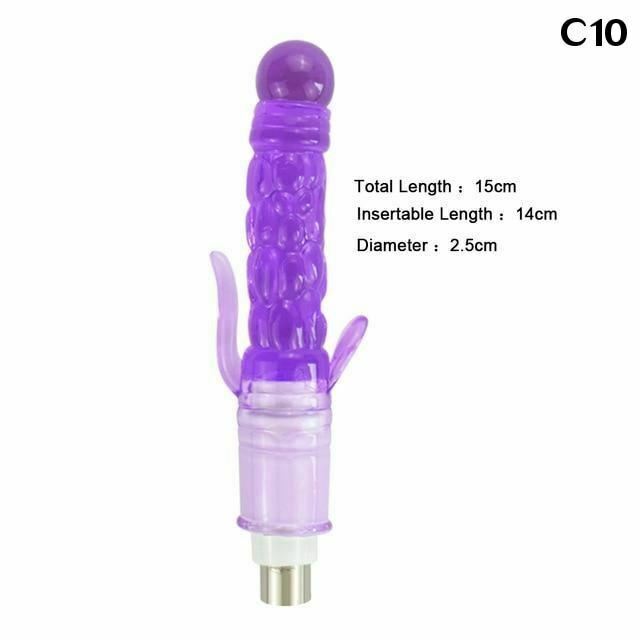 House Of Dasein 28 Types Pink Purple Dildos A2 / F2 Sex Machine Attachments