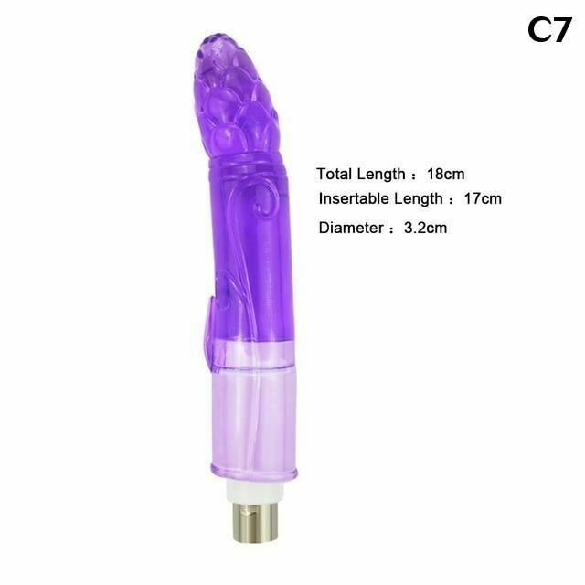 House Of Dasein 28 Types Pink Purple Dildos A2 / F2 Sex Machine Attachments