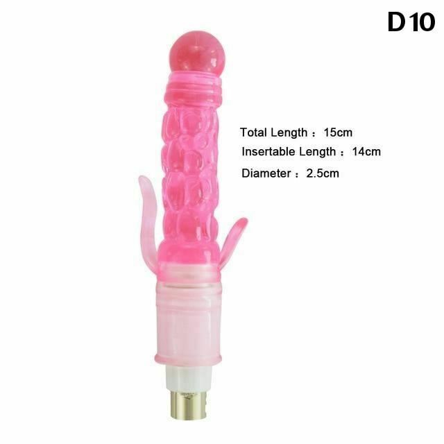 House Of Dasein 28 Types Pink Purple Dildos A2 / F2 Sex Machine Attachments