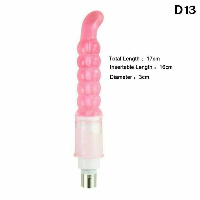 House Of Dasein 28 Types Pink Purple Dildos A2 / F2 Sex Machine Attachments