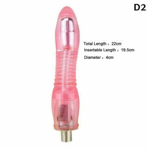 House Of Dasein 28 Types Pink Purple Dildos A2 / F2 Sex Machine Attachments