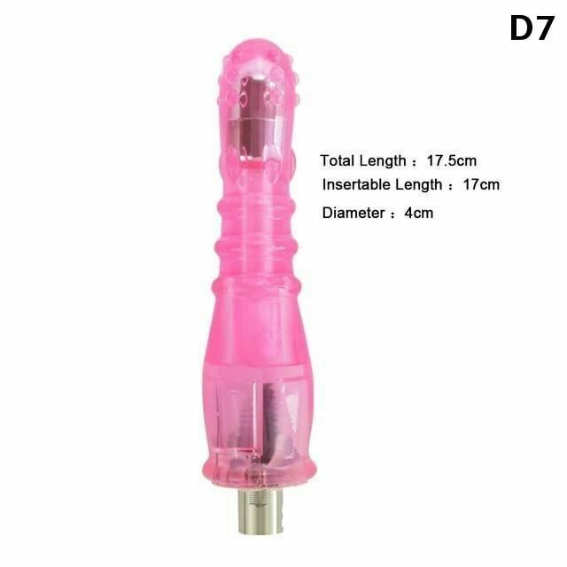 House Of Dasein 28 Types Pink Purple Dildos A2 / F2 Sex Machine Attachments