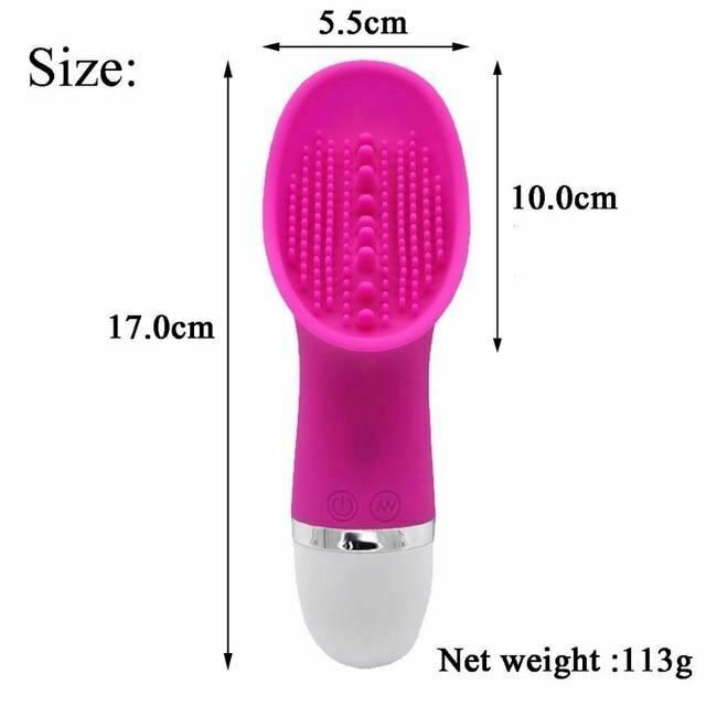 Blowjob Tongue Clitoral Vibrator Oral Nipple Stimulator Massage Sex Toy