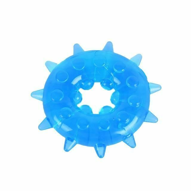 House Of Dasein Bdsm Silicone Cock Ring Snowflake Shape Ejaculation Delay Black Pink Blue Purple