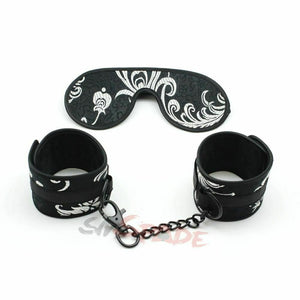 House Of Dasein Soft Blindfold Handcuffs Bdsm Bondage Starter Kit Restraints