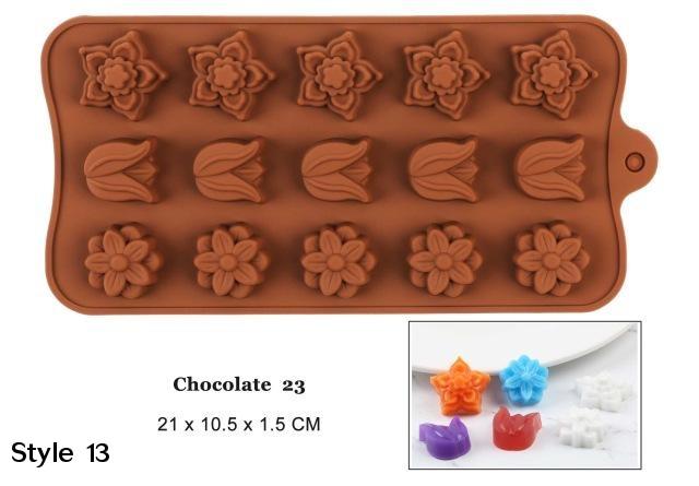 Silicone Chocolate Mold Non Stick Baking Tools Cake Decoration Supplies